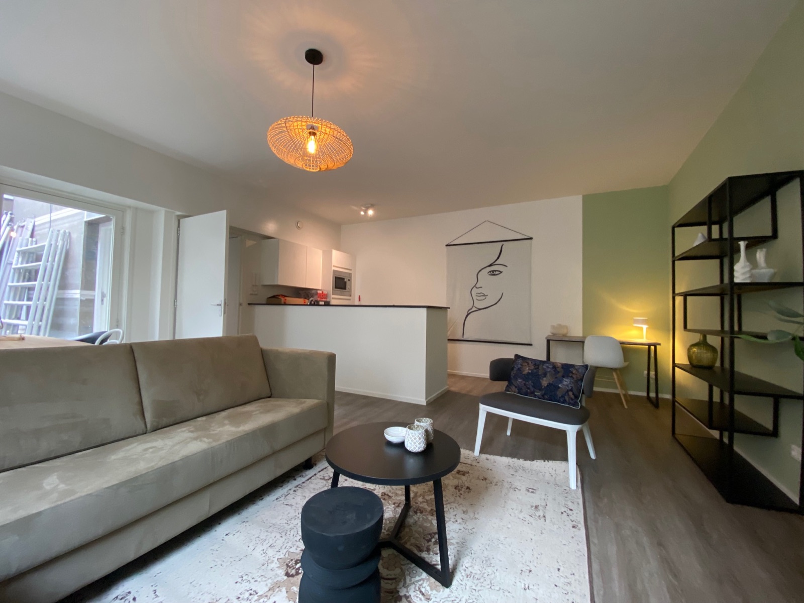 Furnished interior of Nieuwe Boteringestraat 23-B in Groningen 16